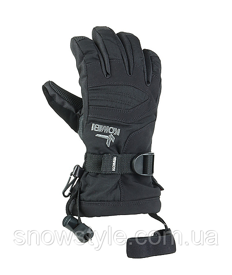 Рукавички дитячі Kombi Kid`s Storm Cuff III Gloves Black Large, фото 1