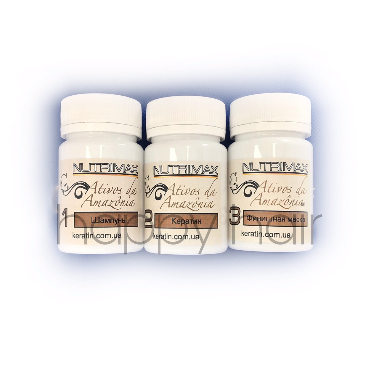 Nutrimax Soller Kit Набір для кератинового випрямлення волосся 3x50 р