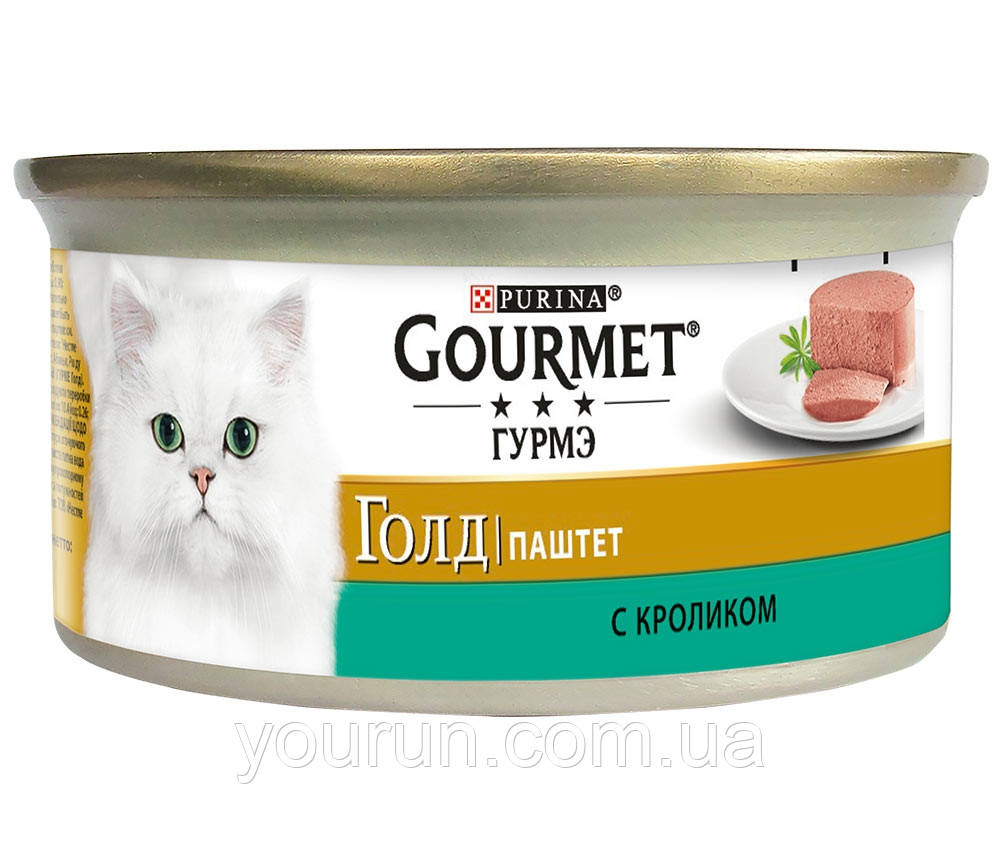 Gourmet Gold (Гурмет Голд) паштет з кроликом 85гр, фото 1
