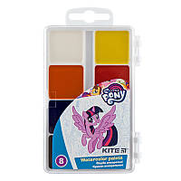 Фарби акварельні Kite Little Pony LP19-065, 8 кольорів