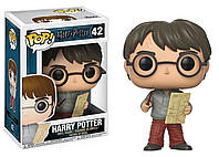 Фигурка Funko Pop Фанко Поп Гарри Поттер с Картой Мародеров Harry with Marauders Map 10 см HP HMM 42