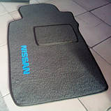 Водійський ворсовий килимок Nissan Primera P10/P11, фото 4