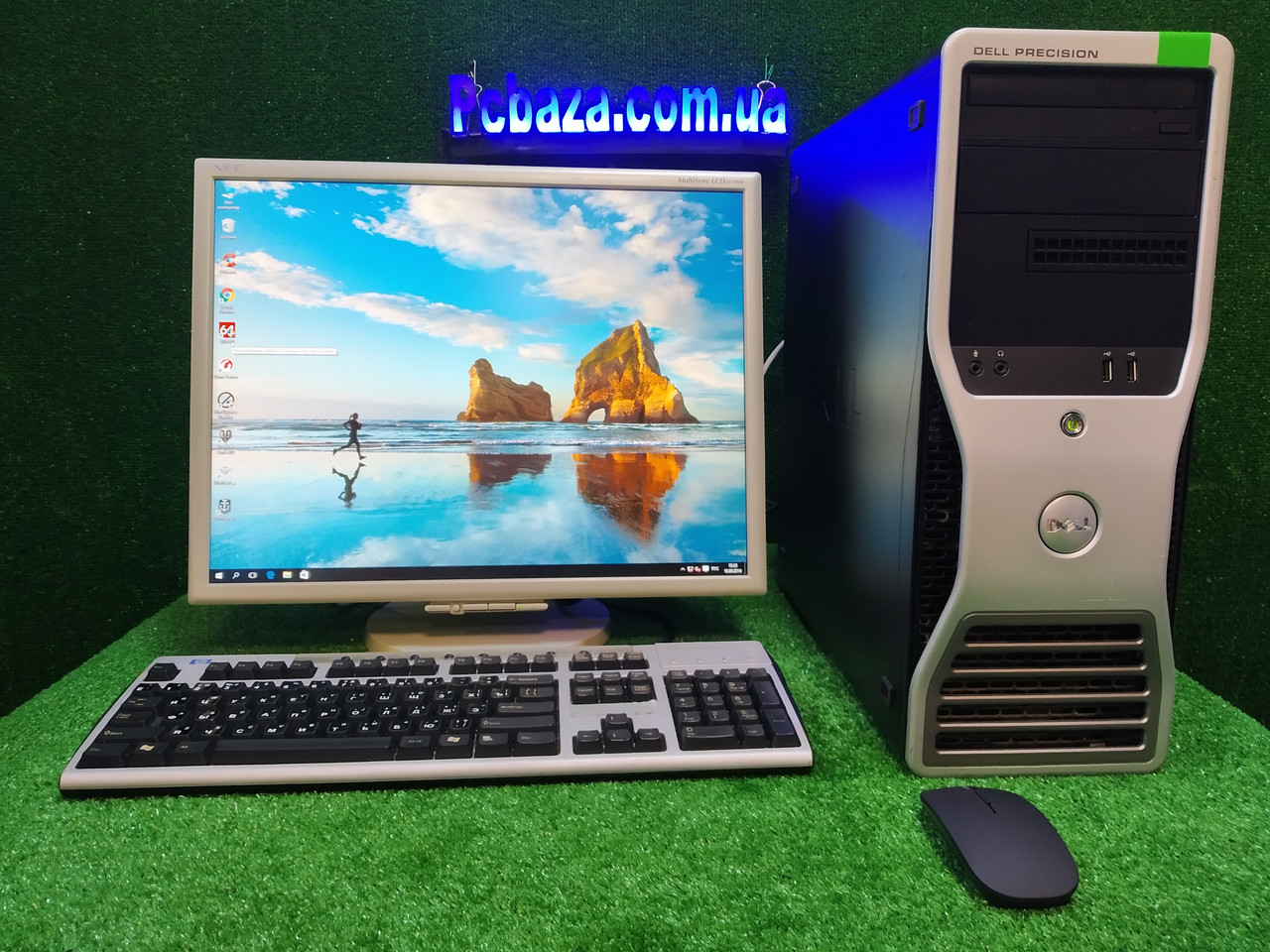 ПК с монитором 22" Dell Precision 390 \ Intel 4 ядра, 4 ГБ ОЗУ, 160 Гб ...