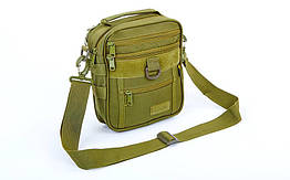 Сумка тактична багатоцільова через плече SILVER KNIGHT 432 оливкова