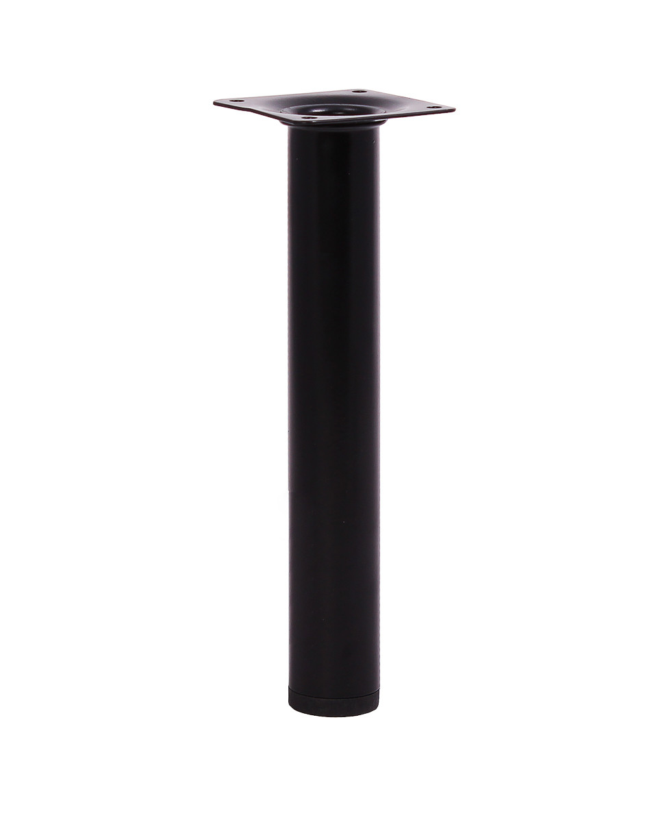 Ножка мебельная круглая Larvij 200xd30 мм Черный (L61R20BL30)