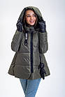 Зимова Куртка Топ Стиль Oversize Фабричний Китай Розмір 42-44 в наявності, фото 5