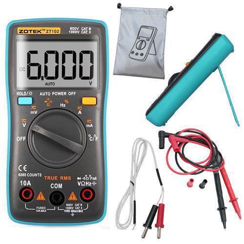 Мультиметр цифровий ZOTEK ZT102 RM102 AN8002