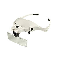 Бінокуляри з LED-підсвіткою і змінними лінзами 1.0X, 1.5X, 2.0X, 2.5X, 3.5X