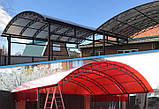 Навіс для автомобіля будівництво, фото 7