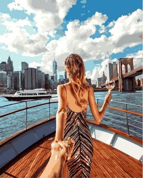 Картина за номерами 40х50 см. Babylon Зледуй за мною Іст-Рівер Фотосвербіжник Мурад Османн (VP 714), фото 1