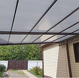 Навіс для автомобіля будівництво, фото 6