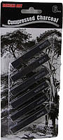 Вугілля пресоване чорне 6 штук в наборі