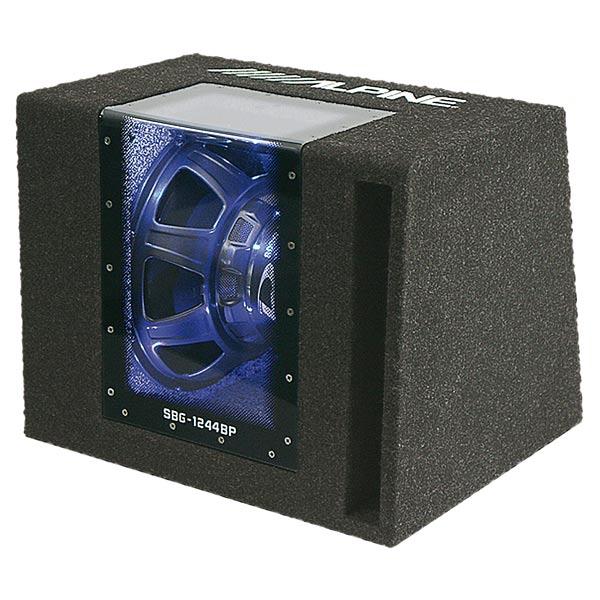 Купить Автомобильный пассивный сабвуфер ALPINE SBG-1244BP бандпасс по ...