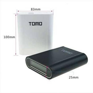 Tomo T4 new Power bank зарядне 2 в 1 для акумуляторів 18650. Білий колір