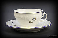 Набор чайный Thun Bernadotte (Гуси) на 6 персон 12 предметов 205мл d10 см h6 см фарфор (5936B51)
