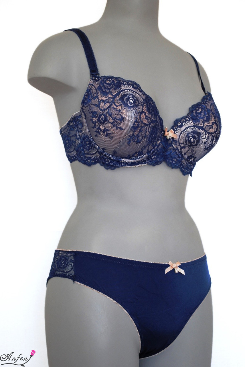 Жіночий мереживний комплект Bretele C чашка