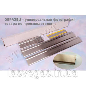 Накладки на пороги Suzuki SX 4 Cross II 5D 2013-2021(Nata Niko)