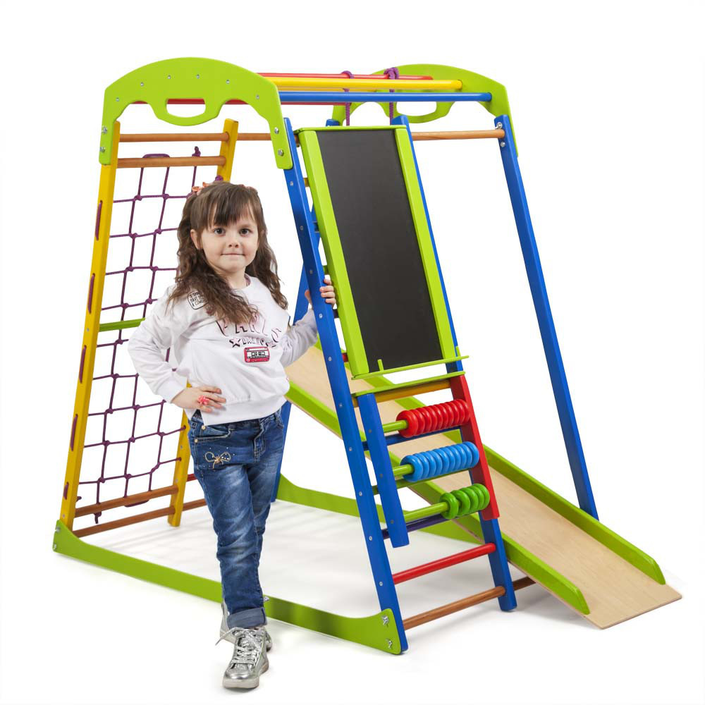 Дитячий спортивний комплекс для дому SportWood Plus SportBaby