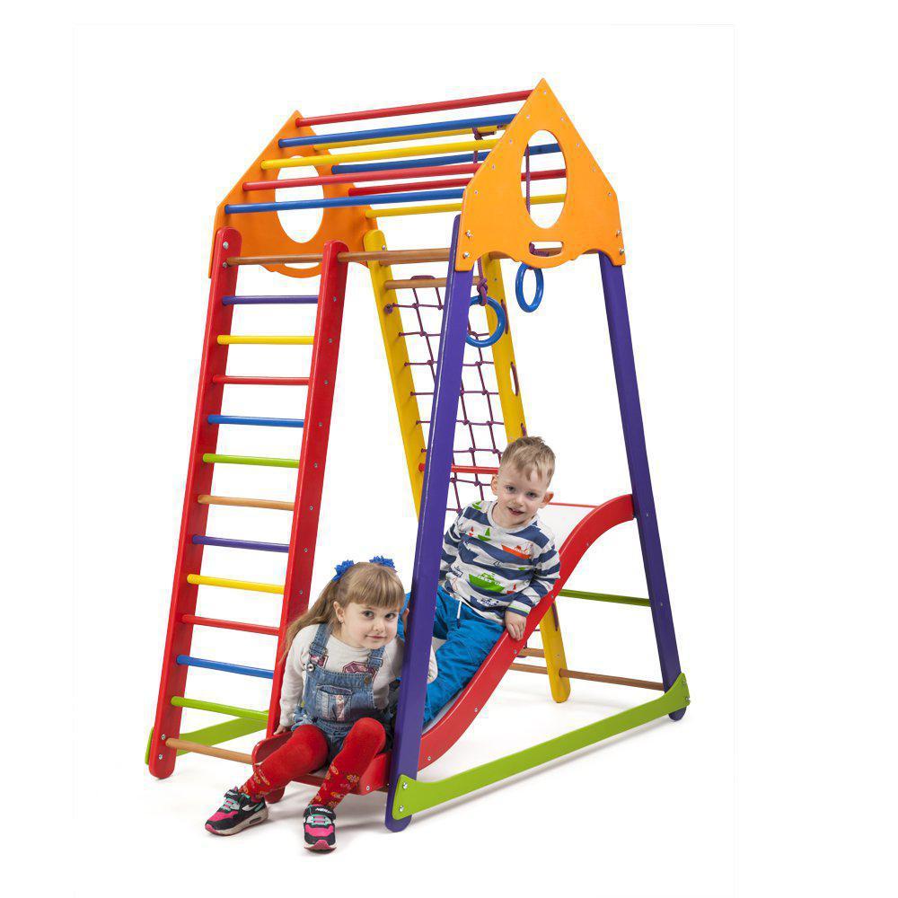 Дитячий спортивний комплекс BambinoWood Color Plus 1 SportBaby