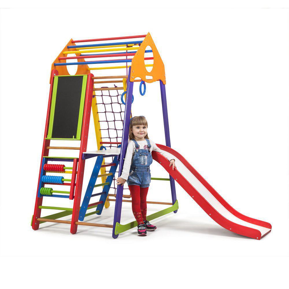 Дитячий спортивний комплекс BambinoWood Color Plus 3 SportBaby