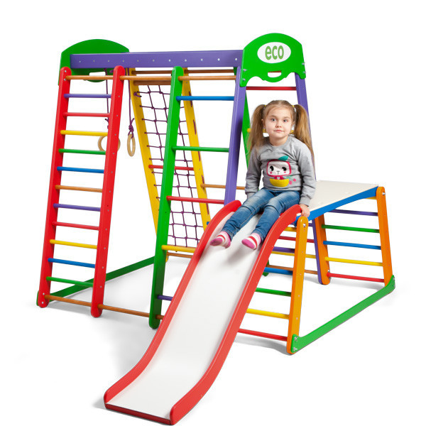 Спортивний комплекс для дому Акварелька Plus 1-1 SportBaby