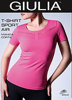 Женская розовая спортивная футболка T-SHIRT SPORT AIR