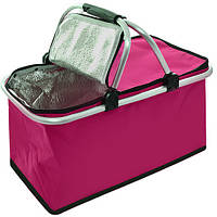 Термокорзина MH-3078 21х24х44 см, рожева