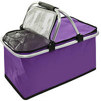 Термокорзина R28860 21х24х44см, фіолетова