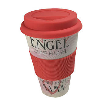 Кавова кружка to Go Becher 350ml Bambus Engel