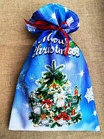 ШМР-106 Пошитий Великий подарунковий мішечок для цукерок і різних маленьких іграшок (Княгиня Ольга)