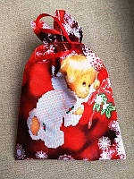 ШМР-102 Пошитий Великий подарунковий мішечок для цукерок і різних маленьких іграшок (Княгиня Ольга)