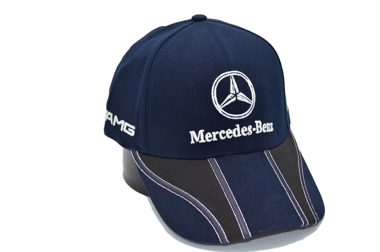 Кепка Fang з автомобільним логотипом Mercedes Benz 56-58 см темно-синя (F 0919-490)