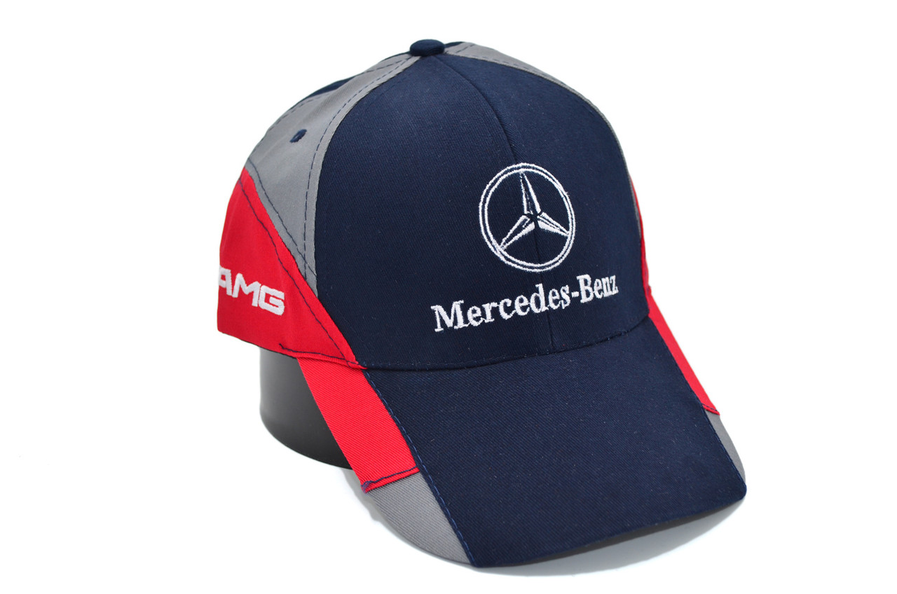 Кепка Fang з автомобільним логотипом Mercedes Benz 56-58 см темно-синя (F 0919-491)