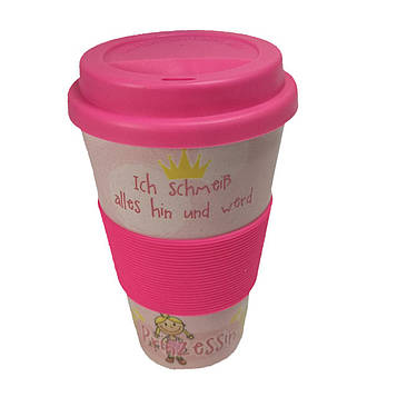Кавова кружка to Go Becher 350ml Bambus Princess