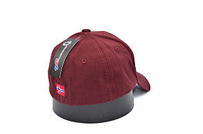 Кепка фулка Flexfit Napapijri 56-58 см бордова (0919-3), фото 3