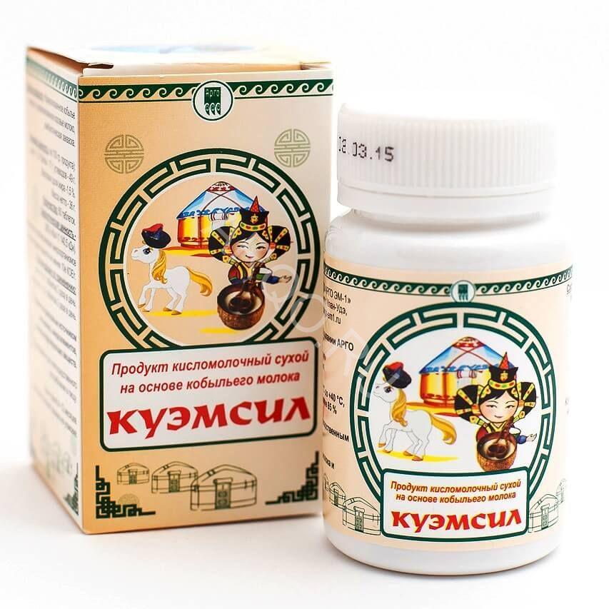 КуЭМсил базовий Арго кобиляче молоко для шлунка, кишечника, дисбактеріоз, імуномодулятор, вітаміни А, В, С, Д