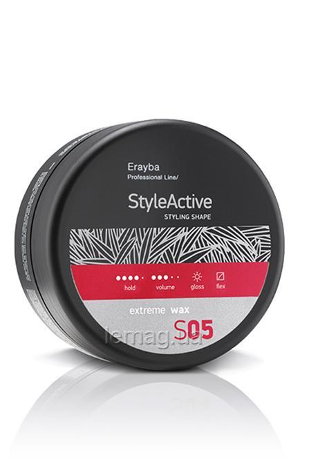 Erayba Style Active S05 Extrme Wax Віск сильної фіксації, 90 мл