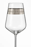 Набор бокалов для вина Bohemia Sandra 6 штук 350мл богемское стекло (40728-Q7989/350)