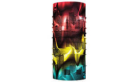 Головний убір Buff REFLECTIVE COOLNET UV+ Unisex, захисний бафф з UPF50+, легко стирається.