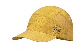 Кепка Buff TREK CAP net mustard для туризму, UPF 50+, легка та дихаюча
