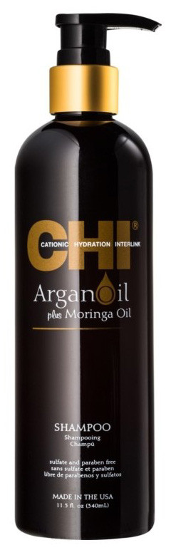 Шампунь живильний аргана Chi Argan Oil Shampoo 340 мл