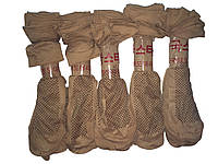 Носки женские капрон бежевые с тормозами
