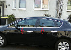 Хром молдинг скла OPEL ASTRA J