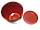 Квітковий Вазон "Матильда" з підставкою V=3,3 л (d=18см h=16,5 см) червоний "Омела", фото 2