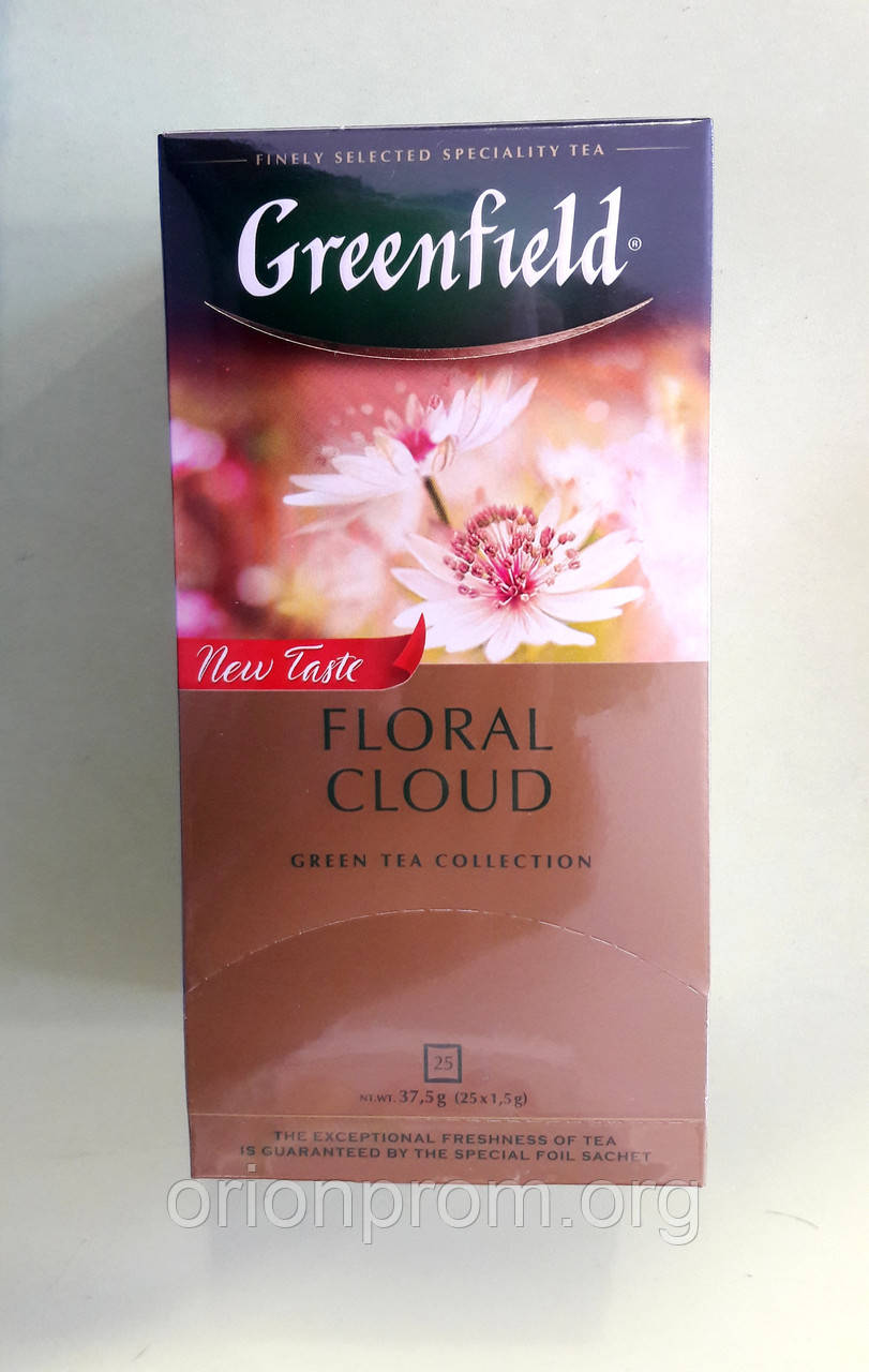 Чай Greenfield Floral Cloud 25 пакетів зелений