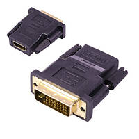 DVI 24+5 - HDMI адаптер переходник, позолоченный