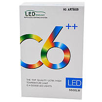Комплект автомобільних LED ламп MHZ C6 H3 5539, фото 6