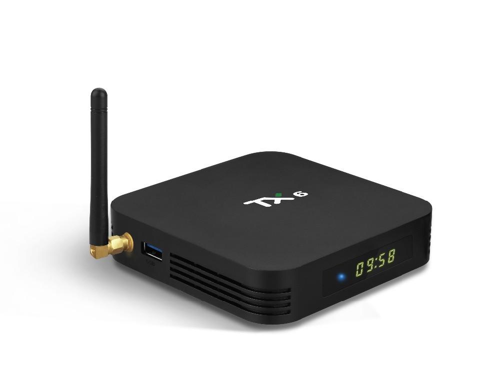 Tanix TX6 H6 Allwinner 4/64 GB Смарт ТБ приставка — 4K Android 9 купити
