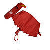 Жіноча складана парасолька-напівавтомат 10 спиць Червона Bellisimo, фото 4