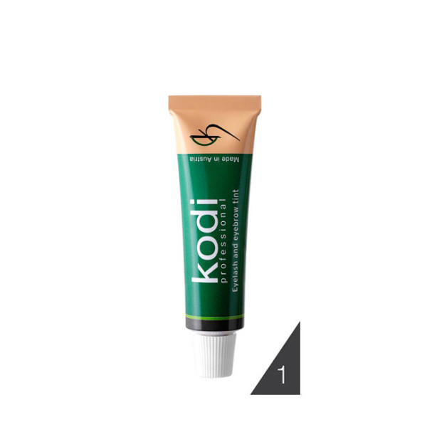 Фарба для брів і вій графітова (15 ml) Kodi